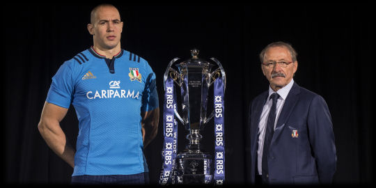 Italy coach captain RBS 6 Nations 2015